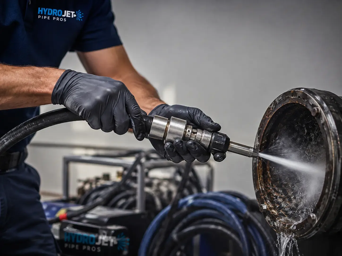 Hydro Jet Pipe Descaling in Arcata, CA